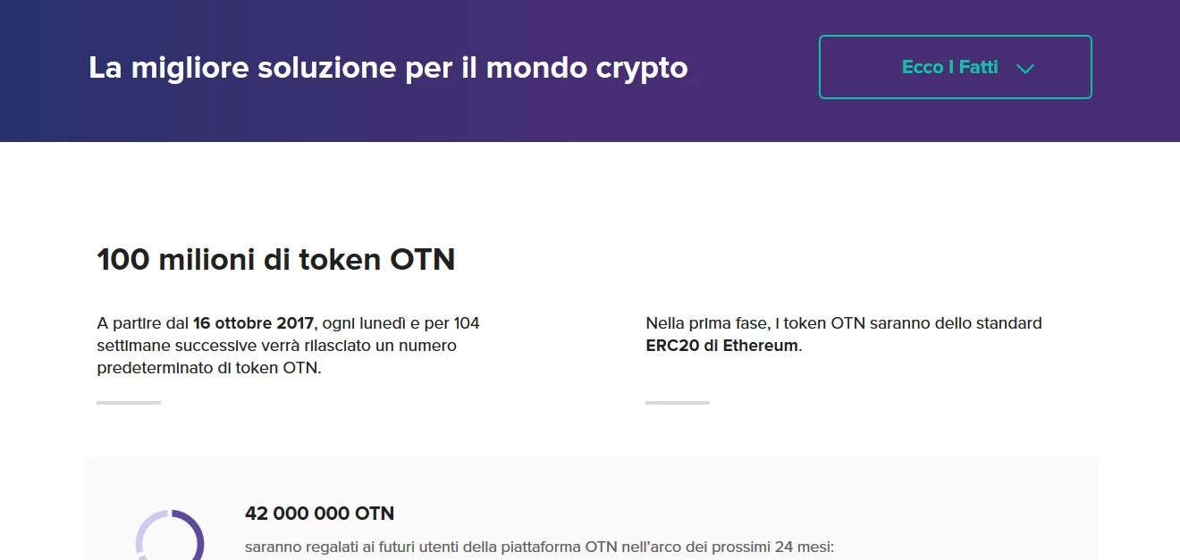 distribuzione token