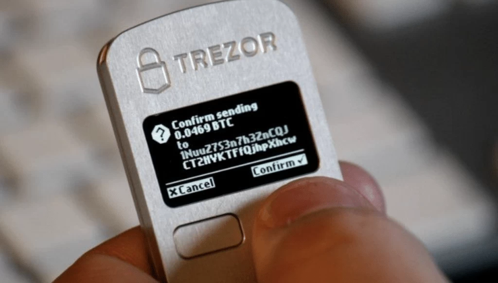 Trezor bianco