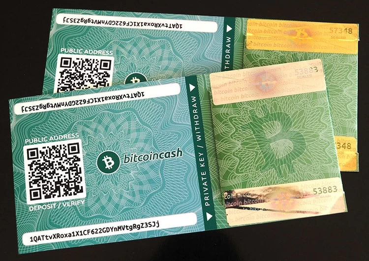 Paper Wallet BitCoin