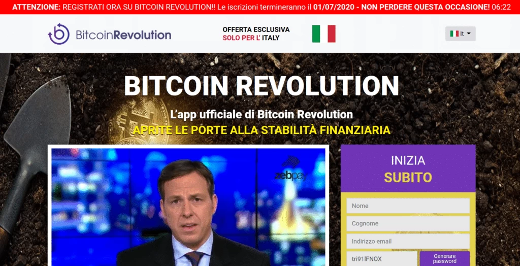 Cos'è e come funziona Bitcoin Revolution - guida completa