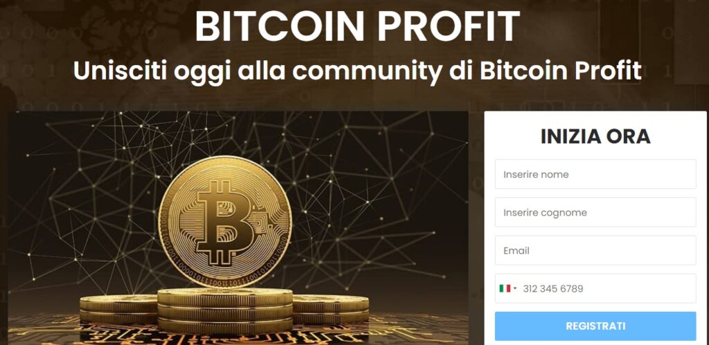 homepage profitto bitcoin