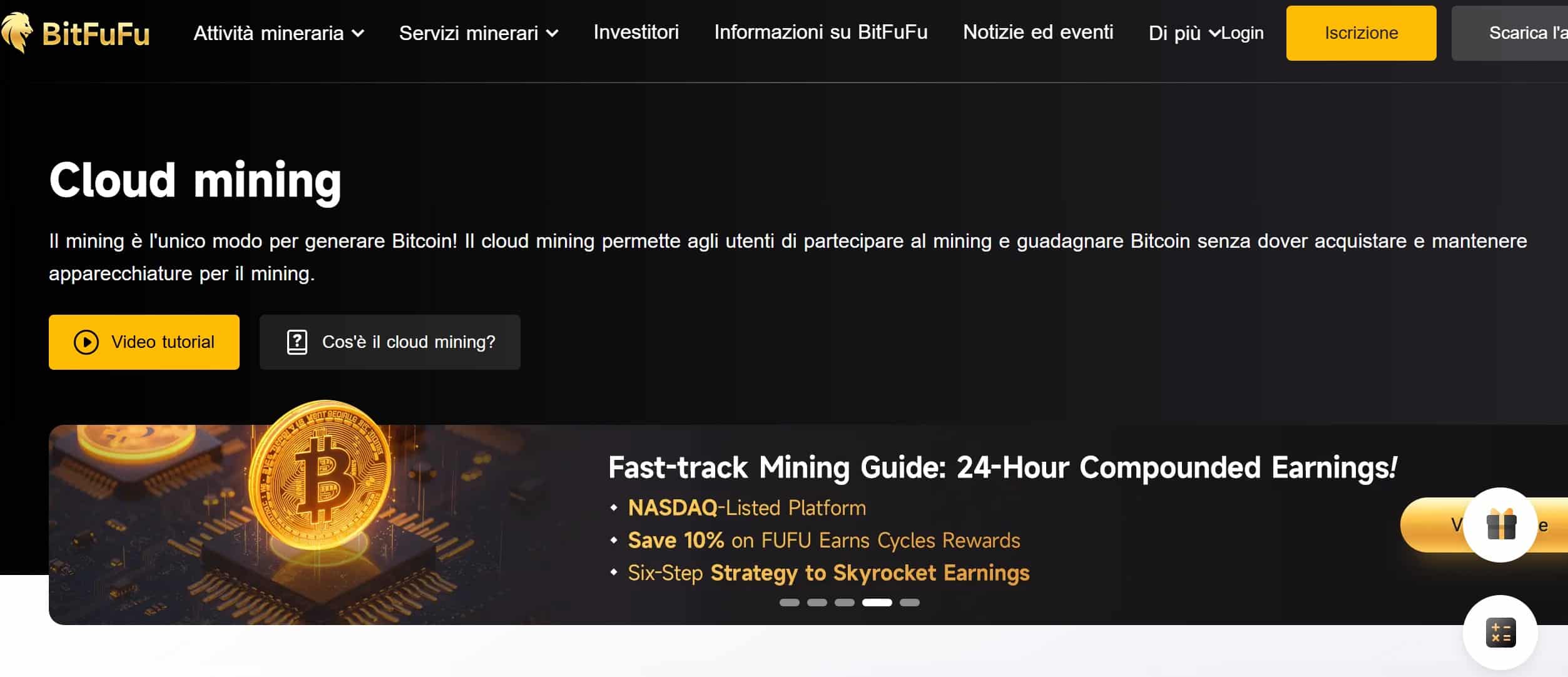 BitFuFu - migliori piattaforme cloud mining