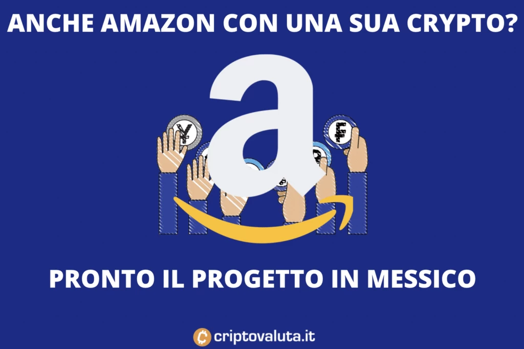 Amazon Cripto - pronto nuovo sistema di pagamenti?