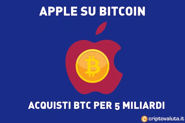 Apple BTC 5 miliardi