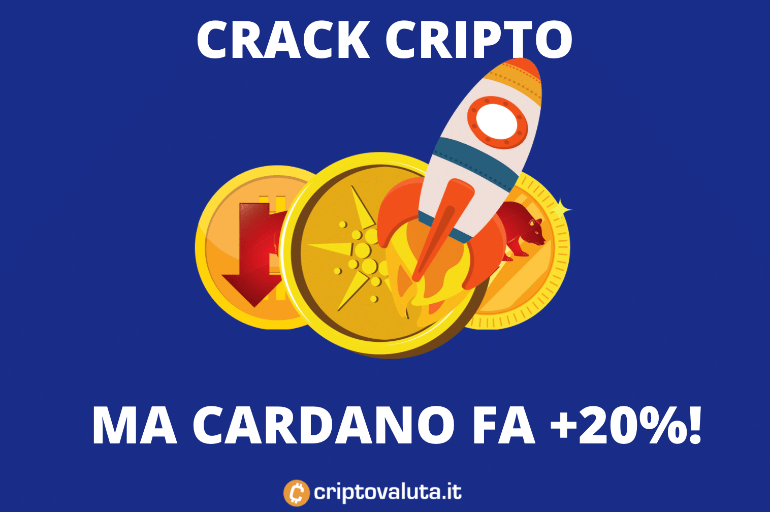 Bitcoin, Ethereum, Binance giù: Cardano fa +20% - come investire oggi