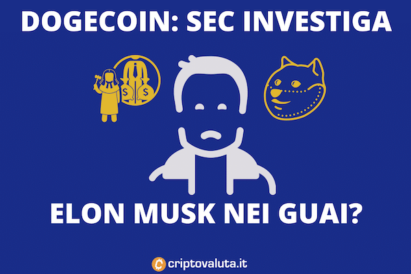 Elon Musk - Doge Coin - SEC che investiga