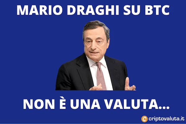 Mario Draghi su BItcoin