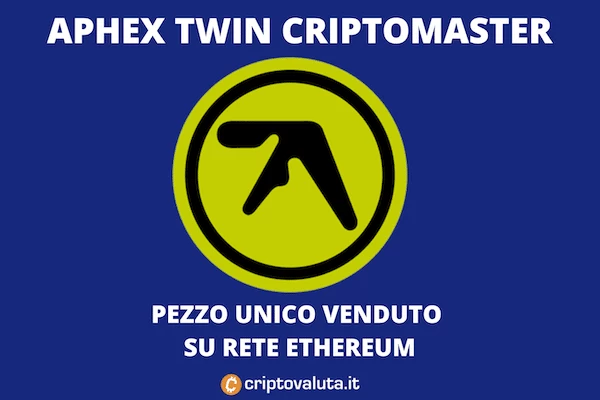 Aphex twin cripto nFT release