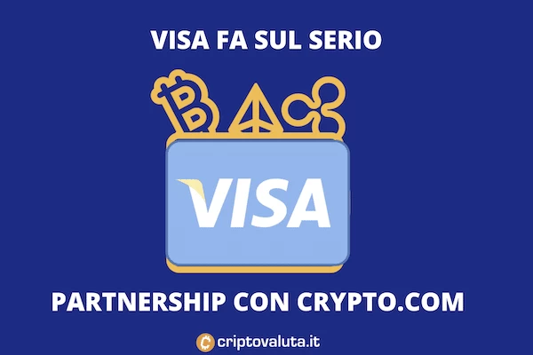 Crypto e VIsa partnership