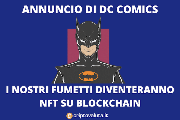 DC Comics: anche Batman e Superman saranno un NFT