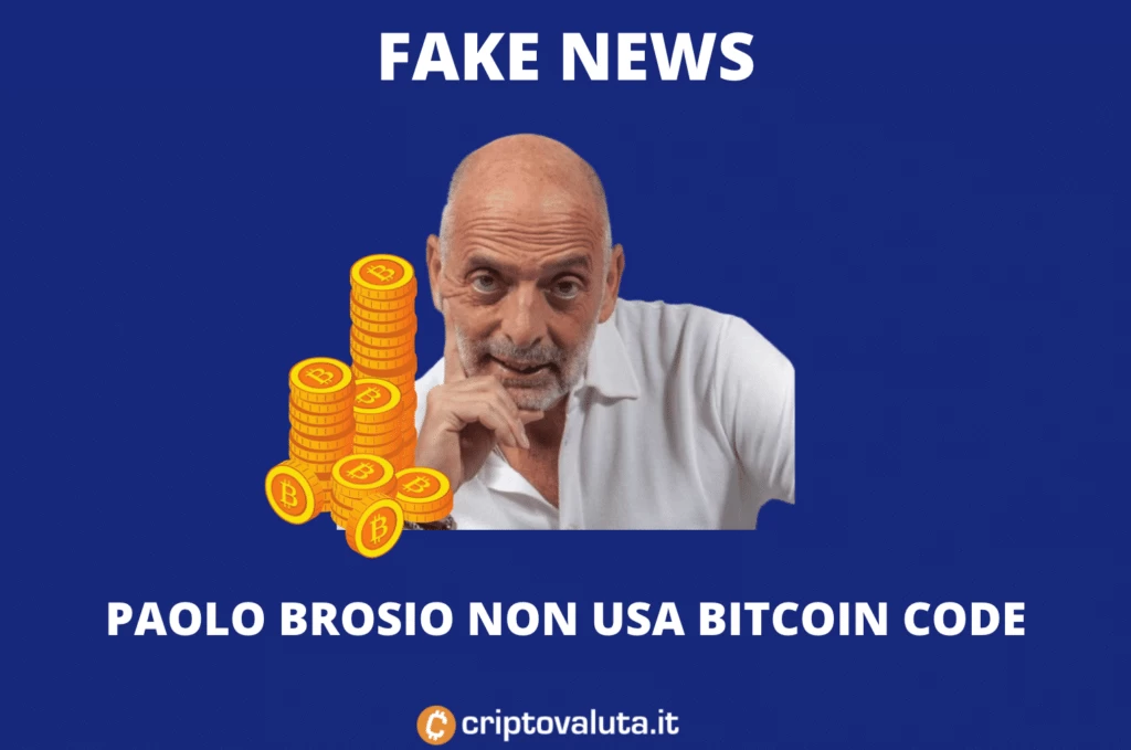 Paolo Brosio Bitcoin Code