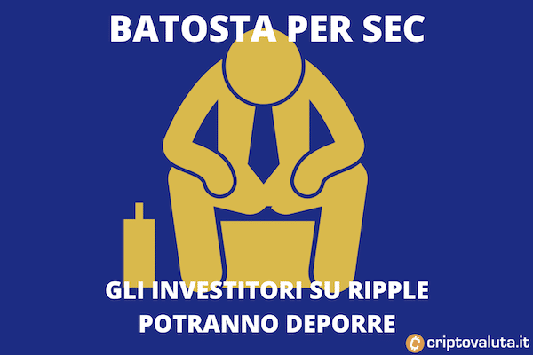 Causa Ripple: altra batosta per SEC! E il capo di Cardano...