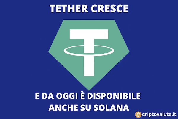 Tether pronto su Solana