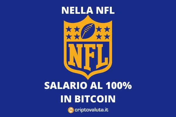 Bitcoin salario NFL