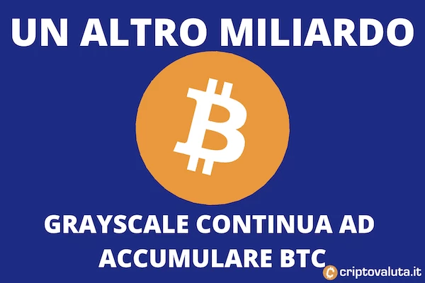 Bitcoin 1 miliardo Grayscale
