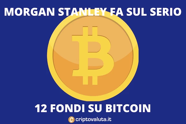 Bitcoin 12 fondi morgan stanley