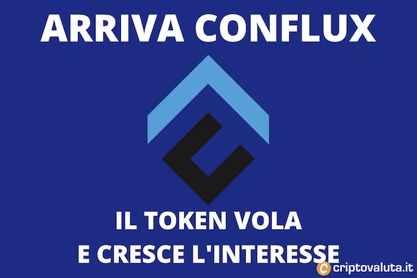 Crescita importante per Conflux dopo la quotazione su Binance