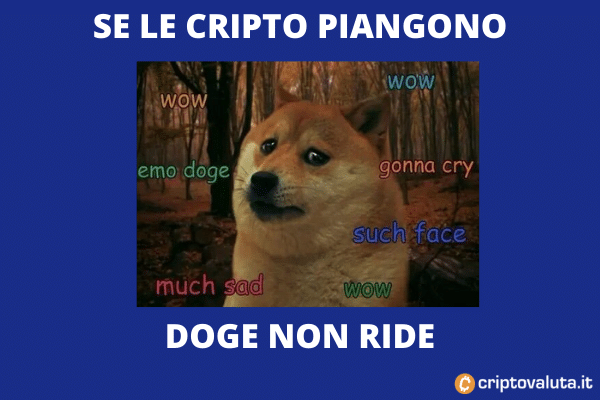 Dogecoin brucia 30% CAP in 24 ore!