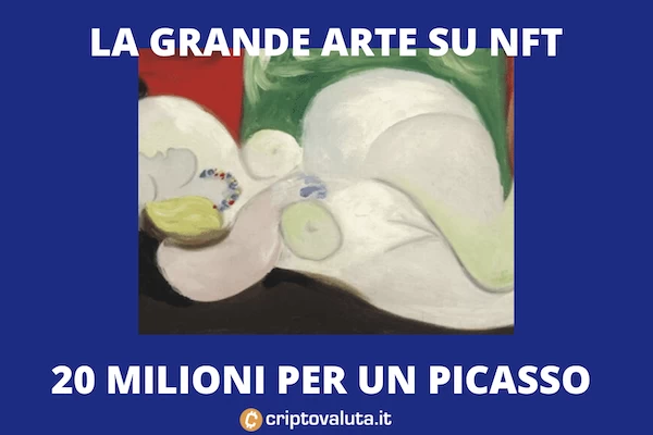 Justin Sun di Tron compra un Picasso da 20 milioni