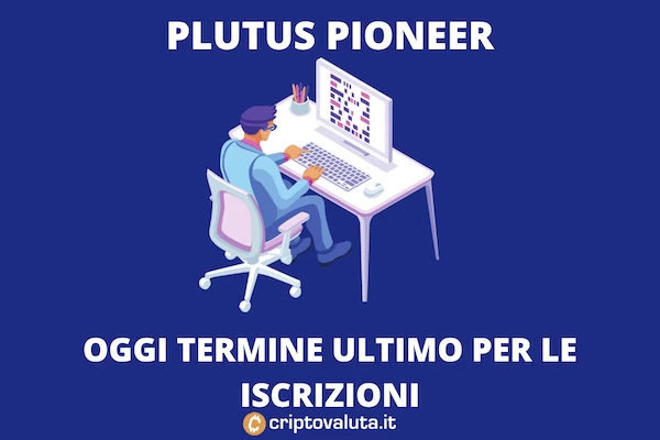 Plutus Pioneer Cardano - termine programma
