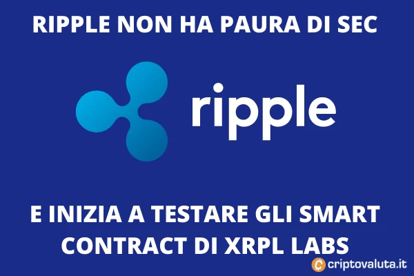 XRP smart contract e SEC