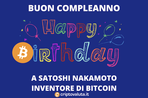 Buon compleanno al creatore di Bitcoin, Satoshi Nakamoto!