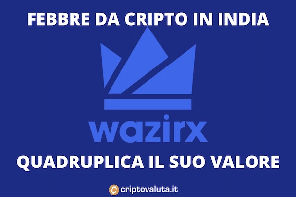 Wazirx vola - e accompagna l'India nel futuro delle cripto