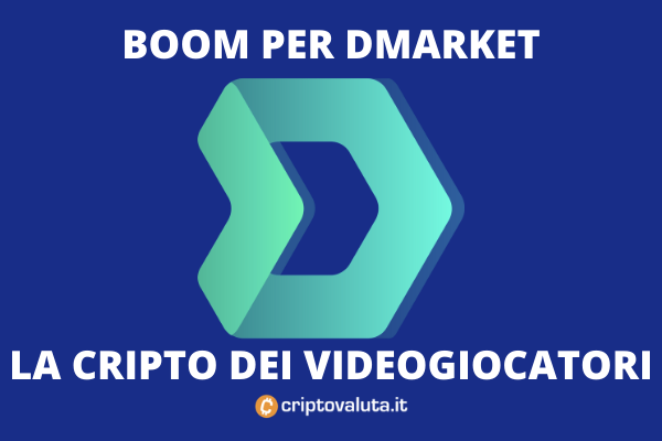 DMarket: Boom per la blockchain dei videogiochi! La nostra analisi