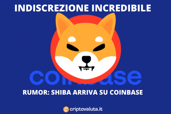 [RUMORS] Shiba Inu vicinissima al listing su Coinbase.. il prezzo vola!