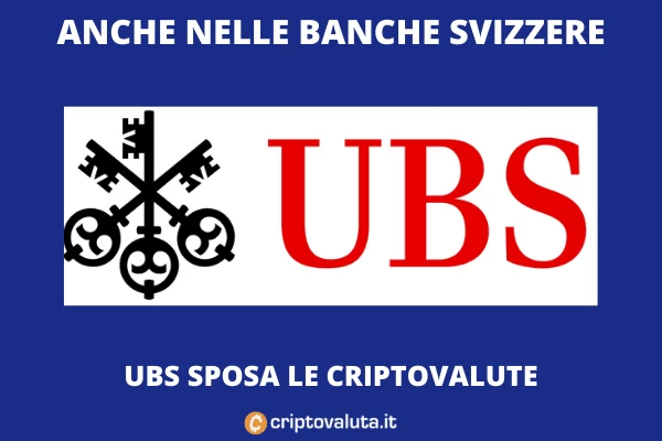 Cripto-investimenti da UBS