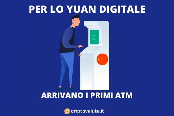 ATM per stranieri Yuan digitale