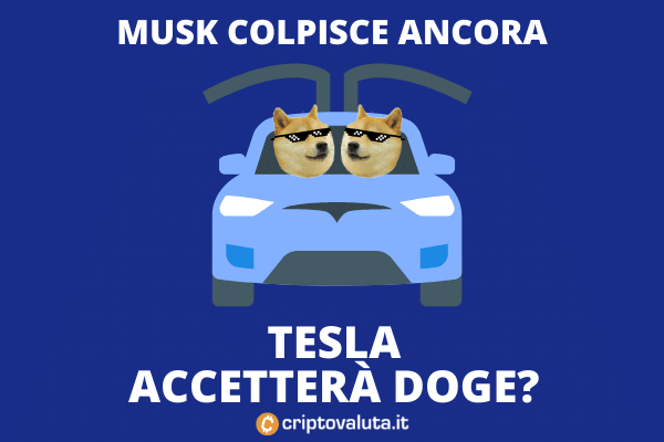 Tesla, sondaggio di Musk su Doge