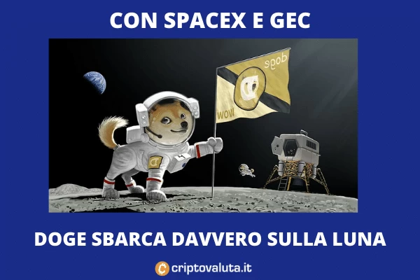 Dogecoin SpaceX GEC - missione DOGE-1