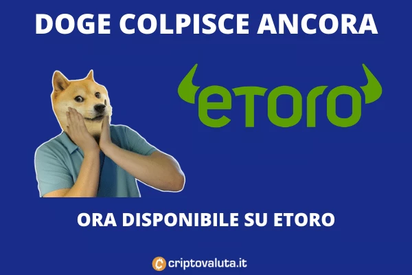 eToro Doge a listino