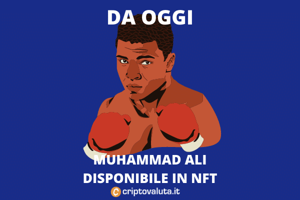 Da oggi all'asta i NFT di Muhammad Ali! - Criptovaluta.it®