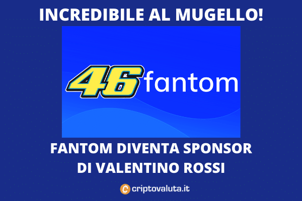 +CLAMOROSO+ Fantom sponsor di Valentino Rossi!