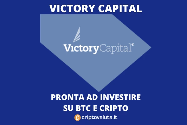 Victory Capital pronta ad investire in cripto