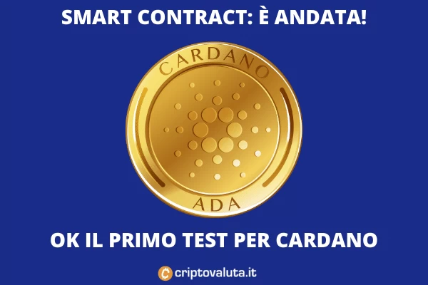 Cardano ok primo test smart contract - di Criptovaluta.it