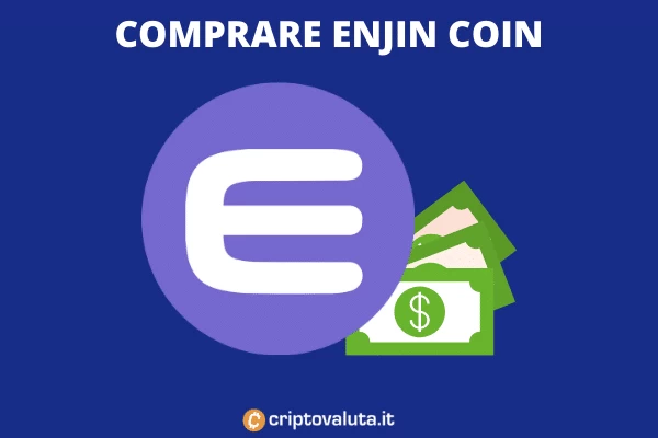 Tutorial completo che spiega come comprare la criptovaluta Enjin Coin - ENJ