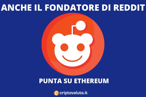 Reddit investimenti in Ethereum - approfondimento di Criptovaluta.it