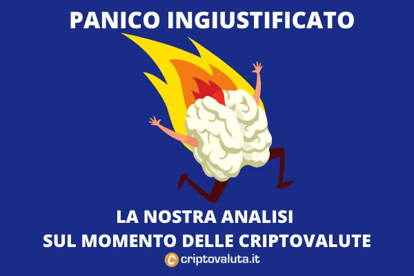 Crollo cripto panico - a cura di Criptovaluta.it