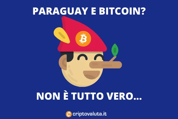 Paraguay legge Bitcoin - fake news scoperta da Criptovaluta.it