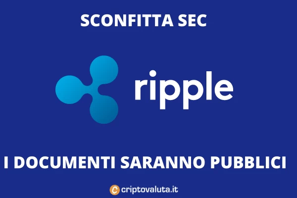 Sec contro ripple - vittoria per XRP