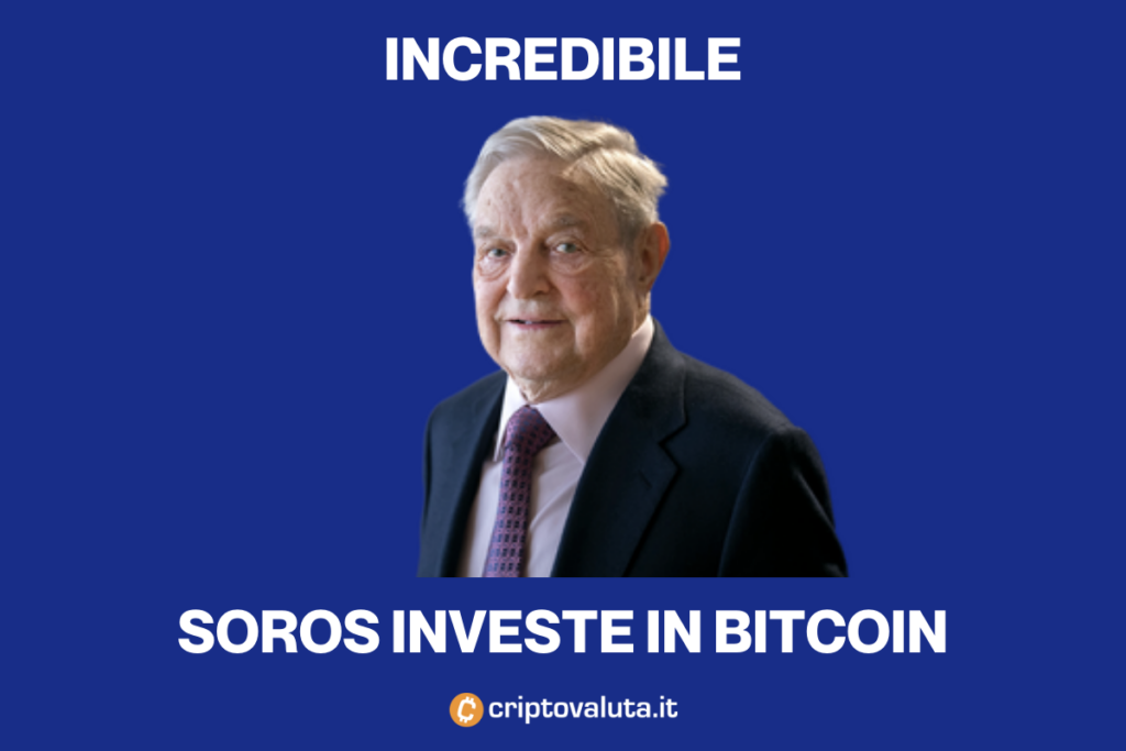 Bitcoin - Soros group - trading di Criptovaluta.it