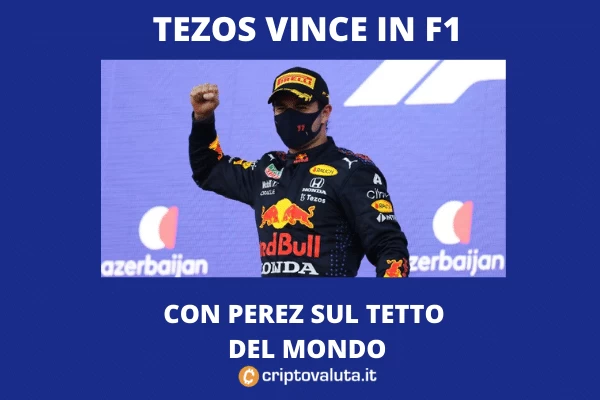 Sponsor F1 Tezos - Perez vince