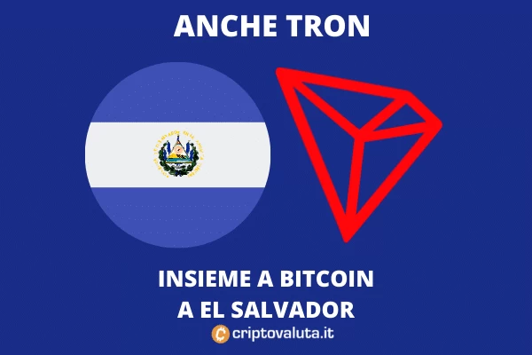 Tron di Justin Sun pronto ad arrivare a El Salvador