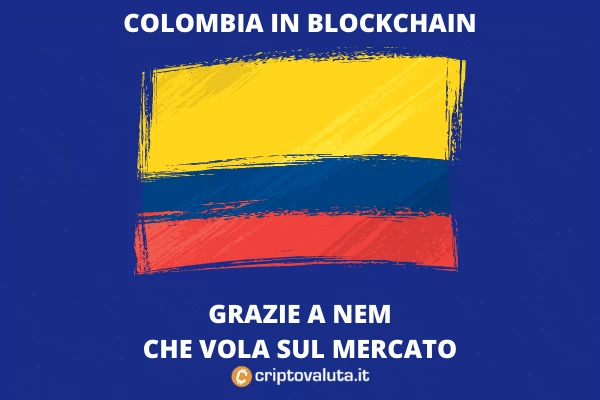 Nem chiude accordo con colombia - tutti i dettagli - da Criptovaluta.it