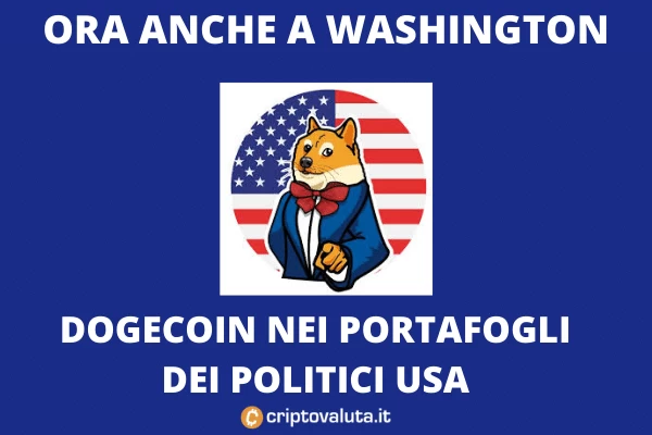 Dogecoin Congresso USA - ecco chi lo ha in portafoglio