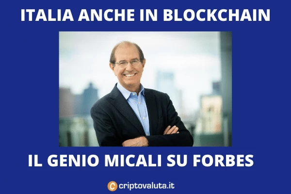 Silvio Micali - intervista su Forbes - l'analisi di Criptovaluta.it