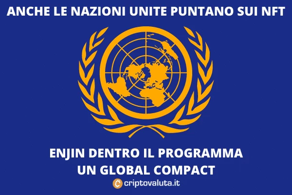 Nazioni Unite - partnrship con ENJIN per i NFT